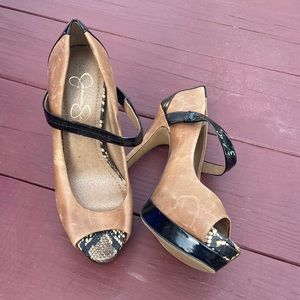 High Heel open toe shoes